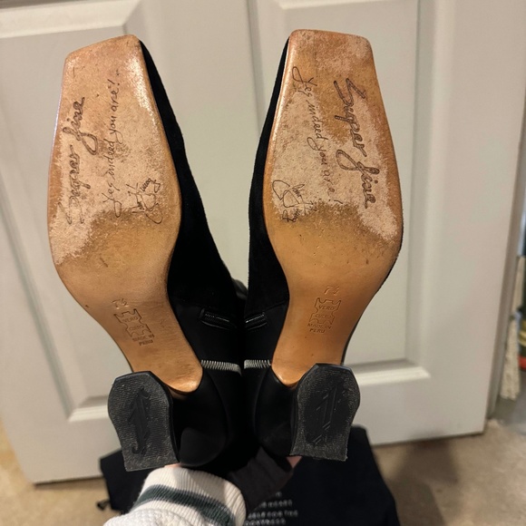 Super fine Highness zippered ankle boots - Picture 4 of 4